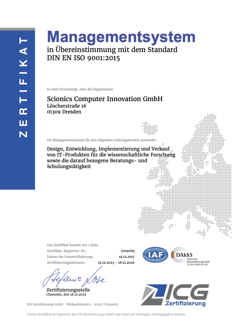 Bild für ISO 9001:2015 - Erfolgreiche Re-Zertifizierung